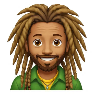Shaggy Reggae Singer sticker