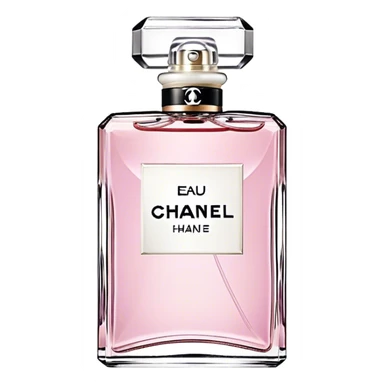 Chanel eau tendre round sticker