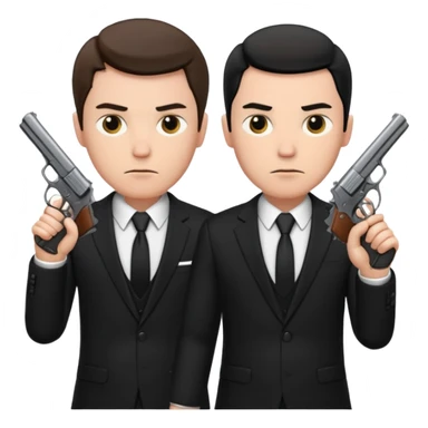 2 mafia members sticker