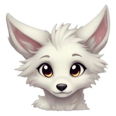 Shy kawaii cute anthro furry by Falvie, LiLaiRa, griffsnuff, AngieWolf sticker