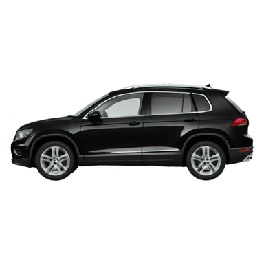 black tiguan sticker