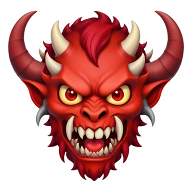 DEMON MUST FOR REAL DEMON MUST FOR REAL sticker