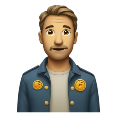 Un calvicieux sticker