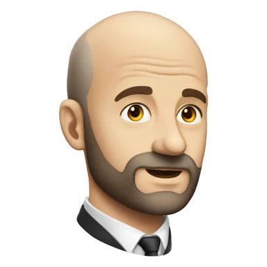 Edward Berger german film director balding young short beard sticker