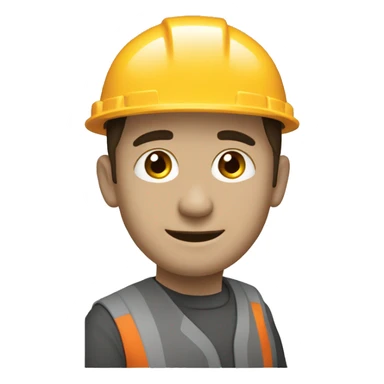 Create a emoji that represents a user, from Holcim Cement company. If possible using a laptop  sticker