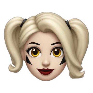 lady gaga harley quinn sticker