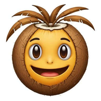 coconut sticker