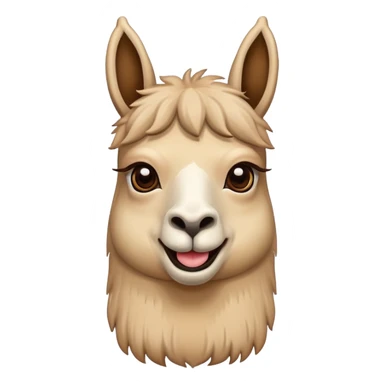 Ein Lama, was Tränen lacht sticker