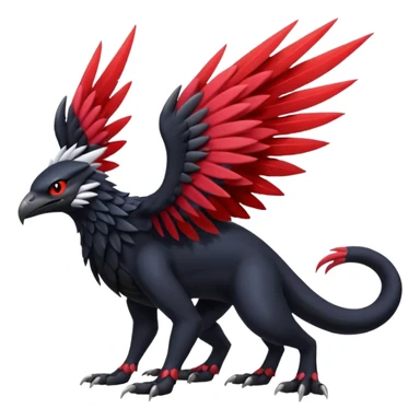  exotic Fakémon-Pokémon-Nargacuga-Vernid-creature sticker