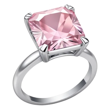 all white diamond ring, plain light pink box emoji  sticker