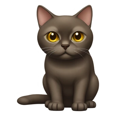 burmese cat sticker