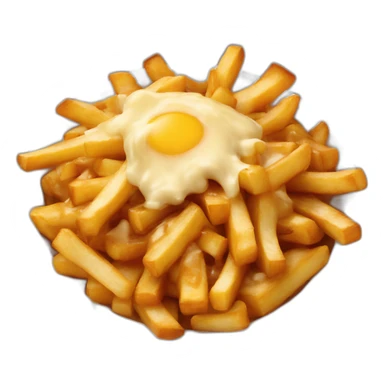 Poutine sur une fusée  sticker