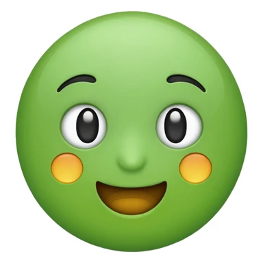 Like emoji with green color sticker