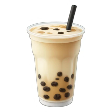 Boba milk tea sticker