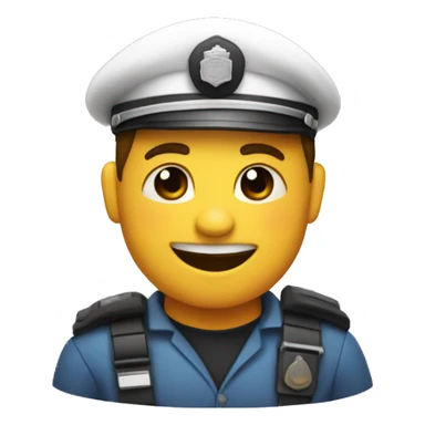 security guard on yoga matt sticker