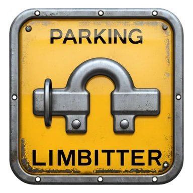 parking limiter sticker
