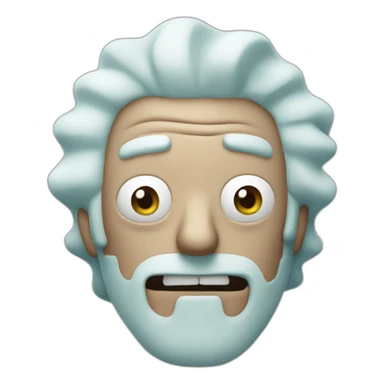 Rick from rick and Morty sticker