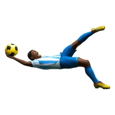 Bicycle kick sticker