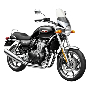 Honda cb1300 super four iPhone style graphic emoji sticker