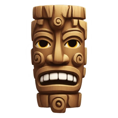 totem pole sticker