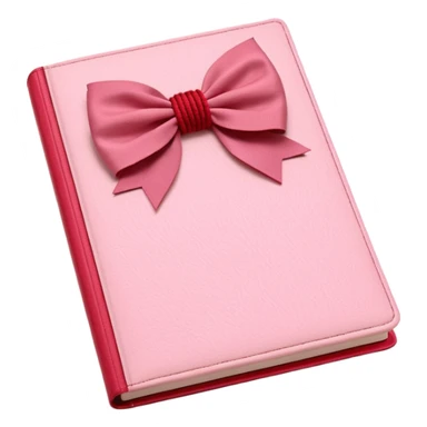 Junk journaling aesthetic book cover, tactile fabric textures, classic framing
Red yarn bow as focal point, soft shadows, calm pastel pink backdrop
Elegant, cozy, artistic, high-end print design sticker