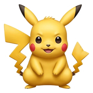 Pikachu emoji sticker