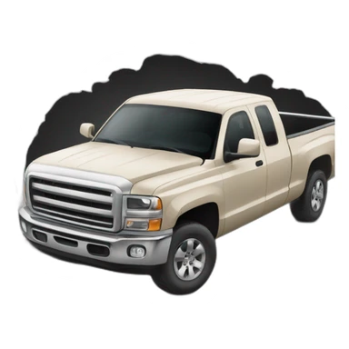 oversized pickup truck sticker