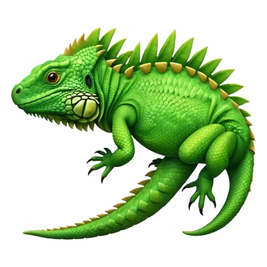 Pies de iguana sticker