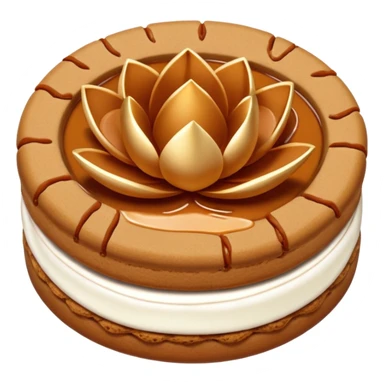 MAKE ME A LOTUS BISCOFF  EMOJI FOR MARKETING ON INSTAGRAM PURPOUSE sticker