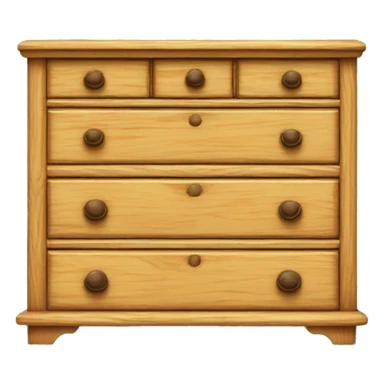 vintage pine dresser  sticker