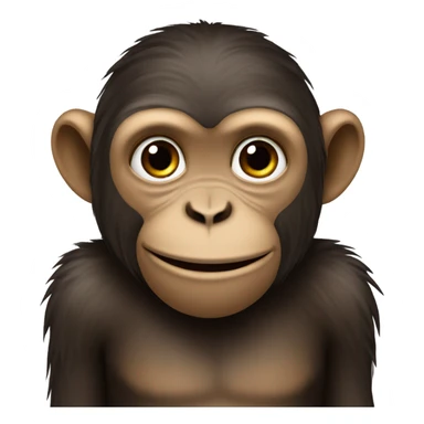 Monkey with name Sara sticker