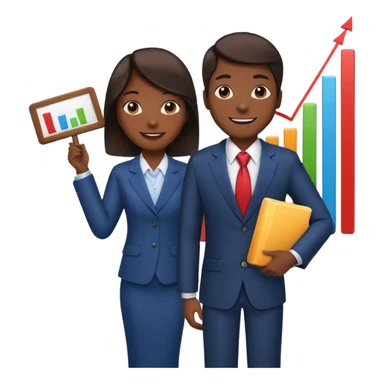 A Slack emoji to express "Japan Sales Presentation" - simple and intuitive sticker