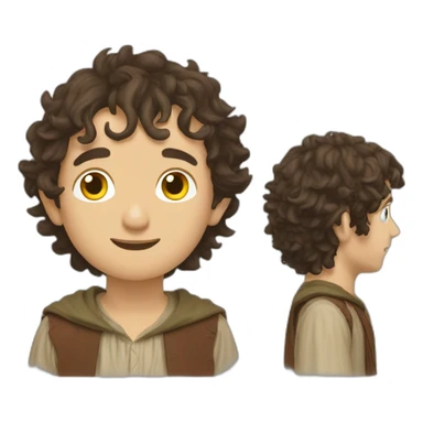 Frodo baggins sticker
