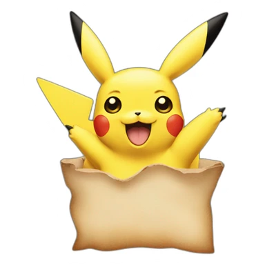 Snapchat logo Pikachu sticker