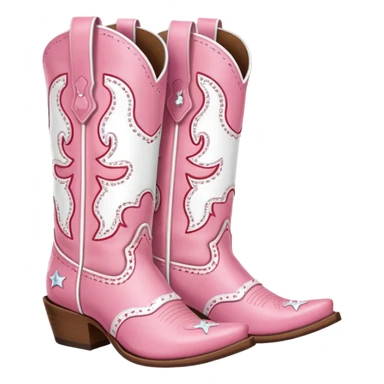 cowgirl boots cute a tiny bit of red on it NO TEAL a little girlie sticker