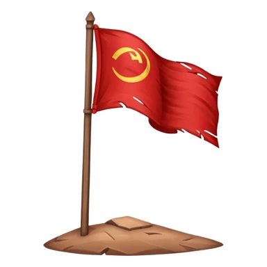 Red flag Northwest background is blue with sun sticker