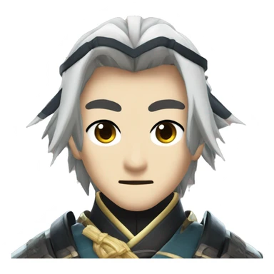 Raiden Shogun from Genshin Impact sticker