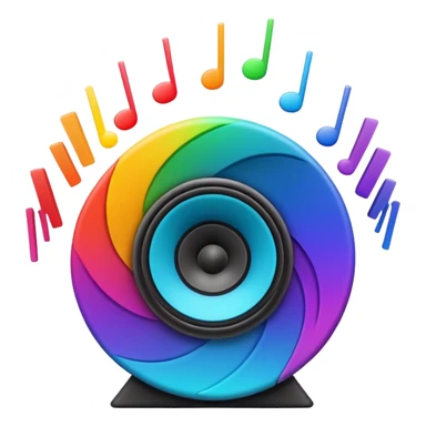 loud music sticker