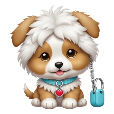 Puppy accessories  sticker