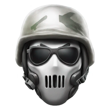 Ghost operator call of duty sticker