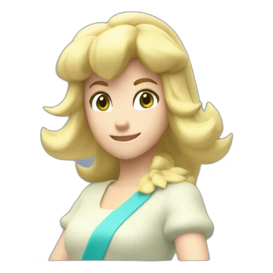 Rosalina mario kart sticker