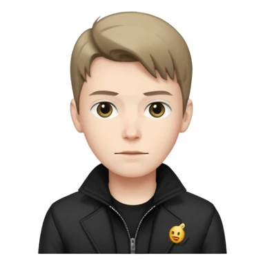 Connor from detroit become human sticker