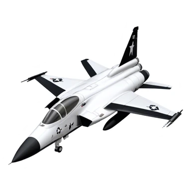 Jet Trainer - T-38 Talon - Northrop Grumman (Model Year: 2021) (Iconic colour: White and black) sticker