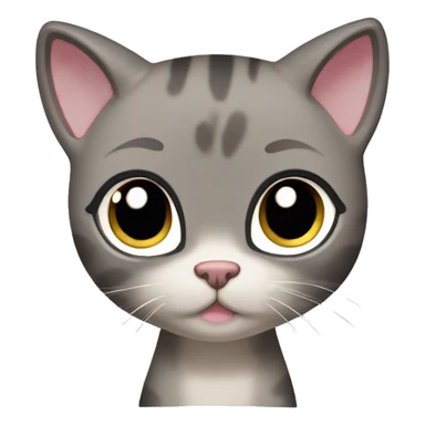 littlest pet shop shorthair cat sticker