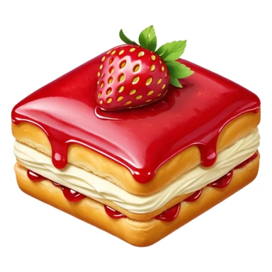 Strawberry Glaze Pastries
 sticker