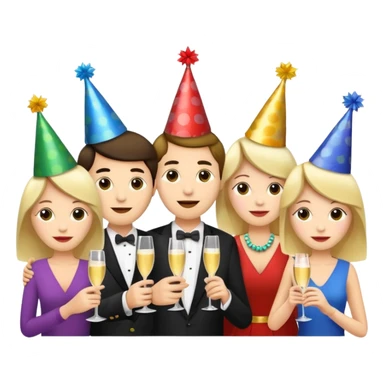 New year 2026 sticker