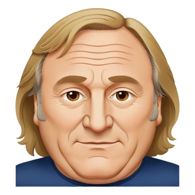 Gérard Depardieu  sticker
