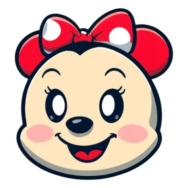 Minnie Mouse sticker