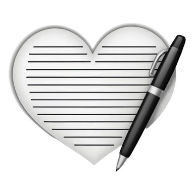 paper and pen doodle sticker