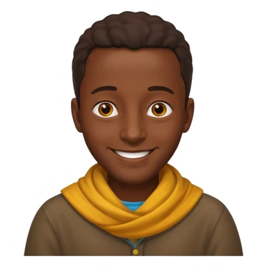 etiopien man sticker